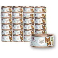 Terra Canis MINIS 100g Hundenassfutter 18 x 100 Gramm Lamm mit Zucchini & Dill