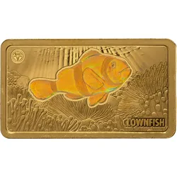 5er-Goldbarren-Set 2025 "Big Five Great Barrier Reef - Meerestiere"