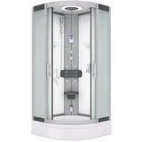 AcquaVapore Dampfdusche Duschkabine Sauna Dusche D58-50M2 90x90 cm ohne 2K Scheiben Versiegelung
