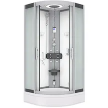 AcquaVapore Dampfdusche Duschkabine Sauna Dusche D58-50M2 90x90 cm ohne 2K Scheiben Versiegelung