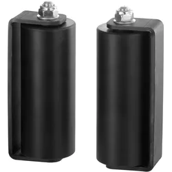 VEVOR Schiebetor Rollen Laufrolle Führungsrolle C-Typ-Halterung 188x60x69mm