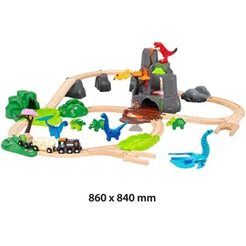 BRIO Dinosaurier Deluxe Set 45-teilig