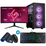 ONE GAMING Gaming Komplett-PC IN96 Gaming-PC (Intel Core i5 12600KF, GeForce RTX 4060 Ti, 512 GB SSD, Luftkühlung)