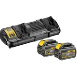 DeWalt DCB132T2 54V XR FlexVolt Starterset 18/54V, 6.0/2.0Ah, Li-Ionen