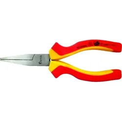 Langbeckzange VDE 160mm flache Backen Mehr-Komponenten-Griffe