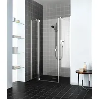 Kermi RAYA Duschtür links 156,8 - 160,8 x 185 cm ESG klar