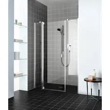 Kermi RAYA Duschtür links 156,8 - 160,8 x 185 cm ESG klar