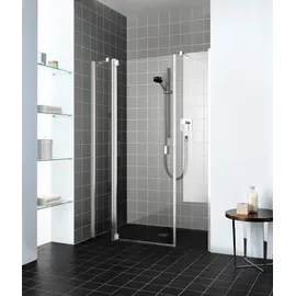 Kermi RAYA Duschtür links 156,8 - 160,8 x 185 cm ESG klar