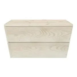 vidaXL Gartentische 2 Stk. 60x60x30 cm Imprägniertes Fichtenholz