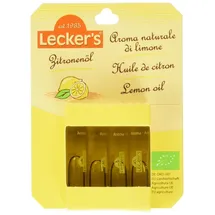 lecker's Zitronenöl 4 x 2 ml