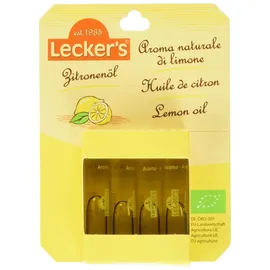 lecker's Zitronenöl 4 x 2 ml