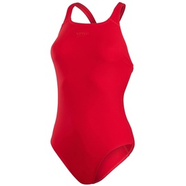 Speedo Damen Eco Endurance+ Medalist Schwimmanzug, Rot, 42