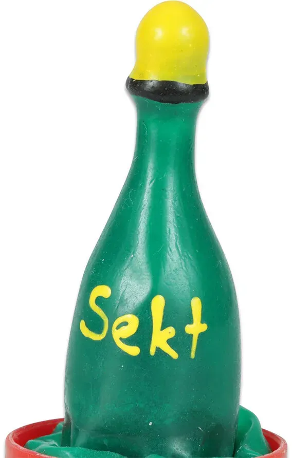 CONDOMERIE - HANDBEMALTE NEUHEITSKONDOME CHAMPAGNER