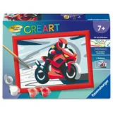Ravensburger Malen nach Zahlen Motorradfahrer 1 St.