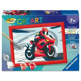 Ravensburger Malen nach Zahlen Motorradfahrer 1 St.
