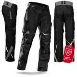 Kübler Pulsschlag Hose 2324 schwarz/anthrazit