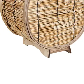 Beliani BISTAL 1-flg. 30 cm rund Holz/Braun