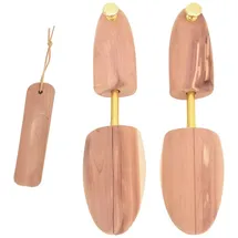 vidaXL Schuhspanner mit Schuhlöffel EU 44-45 Braun
