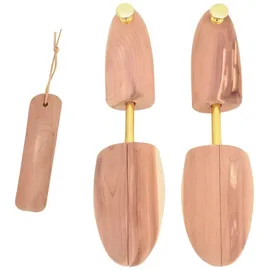 vidaXL Schuhspanner mit Schuhlöffel EU 44-45 Braun