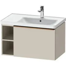 Duravit Waschtischunterschrank D-Neo 78,4x45,2cm, 1 A, B R, bron geb/Taupe ma
