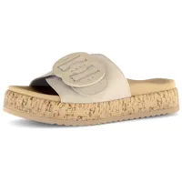 Gabor Pantolette ecru / gold 37
