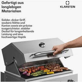 Klarstein WaldChef Gasgrill schwarz