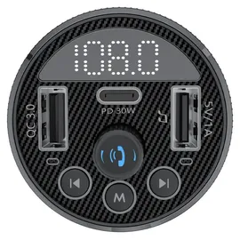 Xlayer Kfz-Ladegerät 30W mit FM-Transmitter