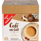 GutundGünstig Kaffeekapseln Cafe au Lait, 16 Kapseln, für Dolce Gusto