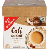 GutundGünstig Kaffeekapseln Cafe au Lait, 16 Kapseln, für Dolce Gusto