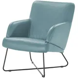 Ravensberger Werkstätten Sessel RW Wing Leder 67 x 87 x 74 cm Blau