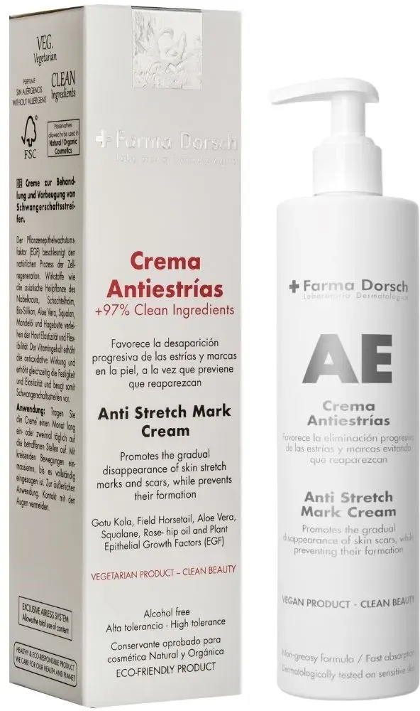 Farma Dorsch Dehnungsstreifen Creme/Anti Stretch Mark Cream, 200 Milliliter