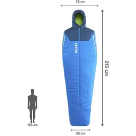 Millet Bossons-2°c Schlafsack - Icon Blue - Normal