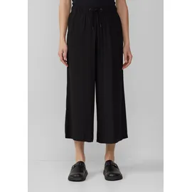 QS Culotte aus Viskose Schwarz 32