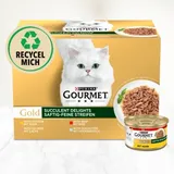 Purina Gourmet Gold Saftig-feine Streifen Sorten-Mix 96x85g