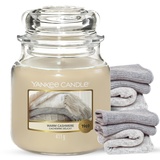 Yankee Candle Warm Cashmere mittelgroße Kerze 411 g