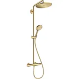 Hansgrohe Croma Select S Showerpipe 280 1-jet EcoSmart Polished Gold Optic 26891990