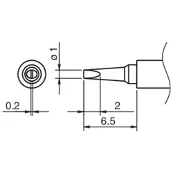 Composit Lötspitze Serie T30, Format 1D