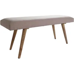 WOHNLING Sitzbank SALIM Stoff beige