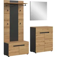 Xonox.home Canu 4tlg. 175x190x37 cm in Artisan Nachbildung