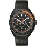 BULOVA 98B428 Herrenuhr Chronograph Racer Schwarz