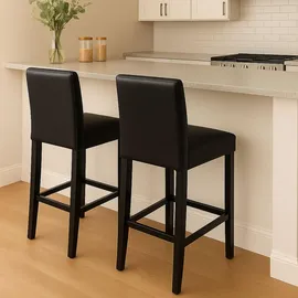 MCW Barhocker Cesena 2er-Set 2er Set Schwarz