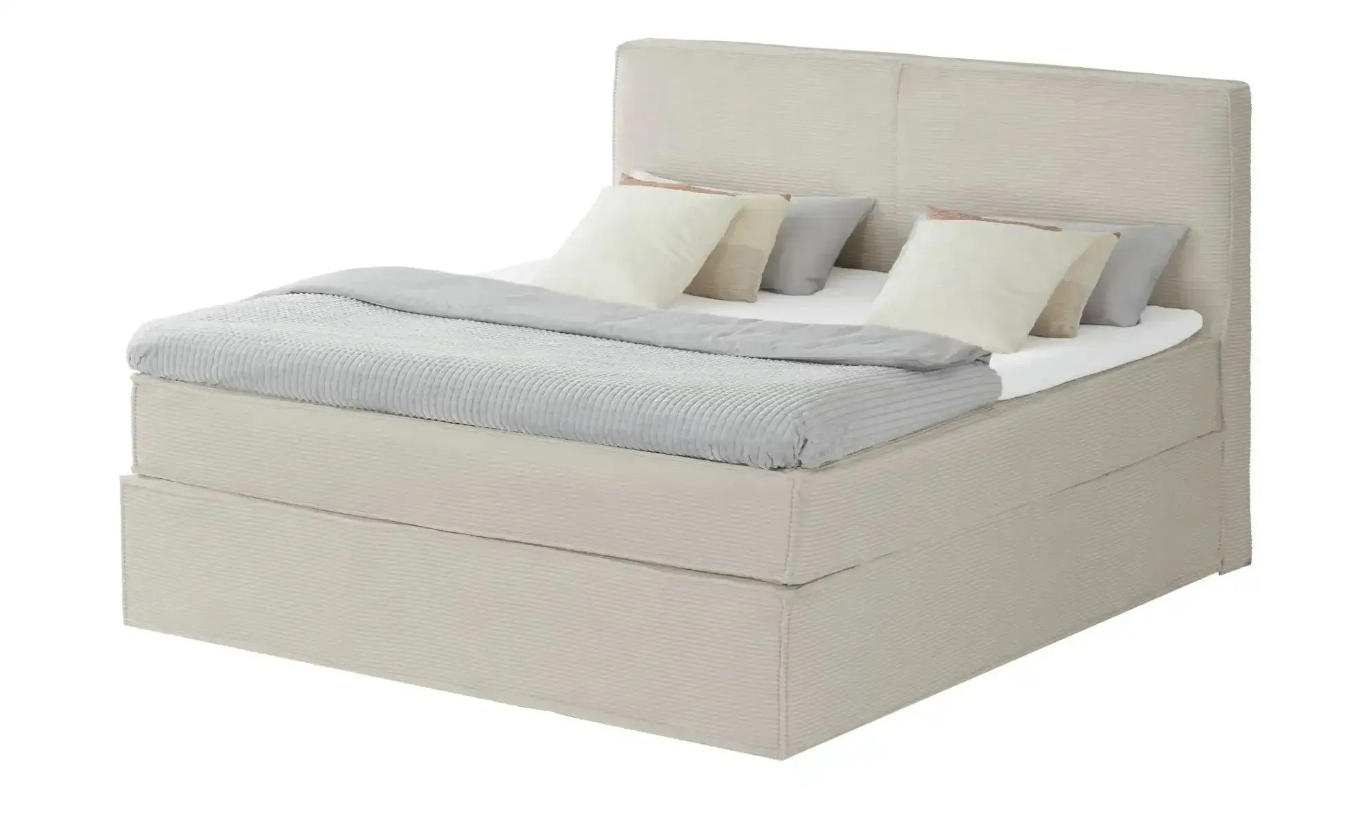 Boxi Boxspringbett  Boxi ¦ beige ¦ Maße (cm): B: 160 H: 125