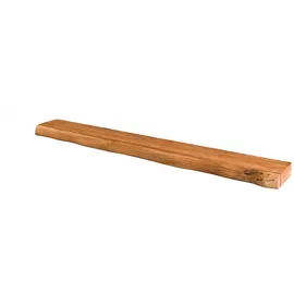 KAWOLA Wandregal SESA 200 x 8 x 25 cm Braun