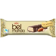 Zentis belmanda Edelmarzipan Classic, Schokoladen-Riegel, aromatische Mandeln und Fairtrade-Kakao, Marzipan-Riegel, perfekt für unterwegs, 40g
