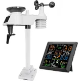 Thermohygrometer Professionelle Wetterstation Wifi Drahtloses Internet Mit Außensensor Regenmesser Wettervorhersage Anemometer Nicety Meter