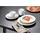 Ritzenhoff & Breker Tafelservice Sofia 12-teilig, Speiseteller (26 cm) und Suppenteller (22 cm) für 6 Personen, Tafel-Set mit feinem Rillenrelief, Fine-Dining-Geschirr, Porzellan, weiß