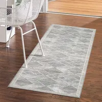 Carpet City "FLAIR178", grau, B:80cm H:11mm L:150cm, Obermaterial: 50%