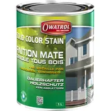 Owatrol Solid Color Stain Wetterschutzfarbe, Acryl-Decklack - 1 l