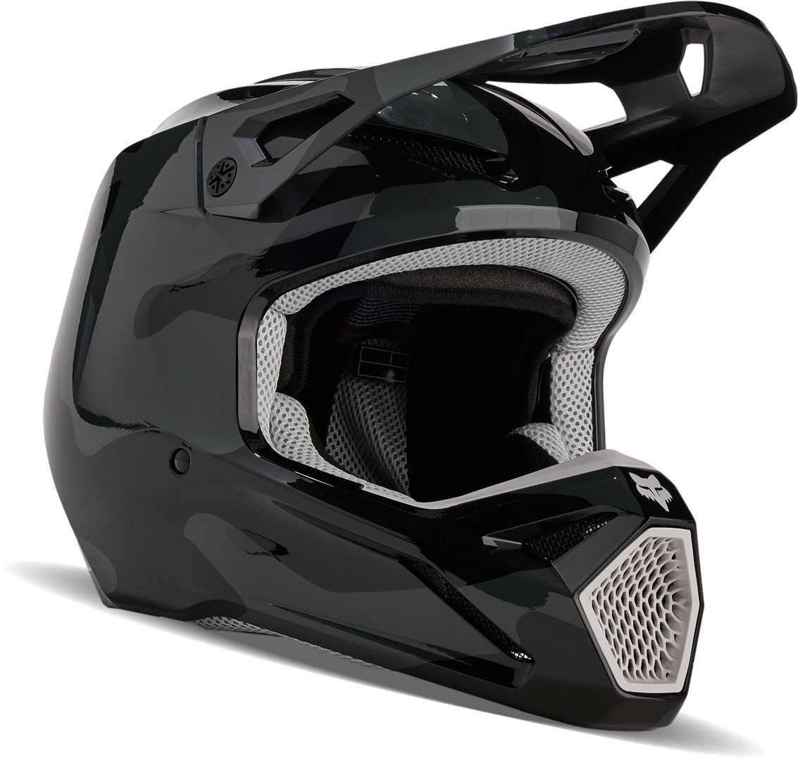 FOX V1 Bnkr MIPS 2023 Motocross Helm, schwarz, Größe M