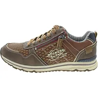 Dockers by Gerli Herren Low-Top Sneaker, Männer Halbschuhe,schnürschuhe,schnürer,Business,Freizeit,straßenschuhe,braun,46 EU